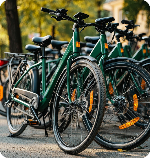 Professionelle Fahrräder